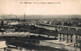 K2805 - ÉPERNAY - D51 - Pont Sur La Marne - Magenta Et La Villa - Epernay