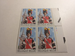 Belgique-1990-N°2379- Pour Le Tourisme .Bloc De 4- Planche 2. - 1981-1990