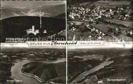 72404905 Herscheid Sauerland Nordhelle Mit Kolbturm Sender Versetalsperre Oester - Other & Unclassified