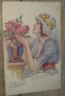 COLOMBO , Femme Et Bouquet De  Roses  .......... 240526-19622 - Colombo, E.