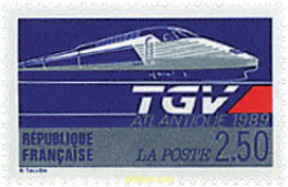 59732 MNH FRANCIA 1989 EL TGV ATLANTICO - Unclassified