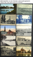ALTE POSTKARTEN - DEUTSCH KIEL, 60 Verschiedene Ansichtskarten, Dabei Seltene Motive Und Farbige Karten - Briefe U. Dokumente