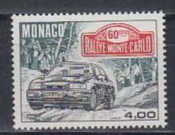 Monaco 1992 Rallye De Monte-Carlo 1v  ** Mnh (60011A) ROCK BOTTOM - Ongebruikt