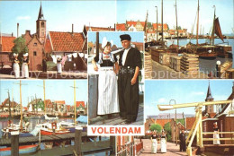 72404099 Volendam Hafen Tracht  Volendam - Otros & Sin Clasificación