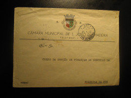 S. JOAO DA MADEIRA 1960 To Figueira Da Foz S.R. Postage Paid Cancel Cover MADEIRA Portuguese Area Portugal - Madeira