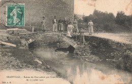 52 Brainville Ruines Du Pont Enlevé Par L' Inondation Du 17 Juillet 1910 CPA - Other & Unclassified