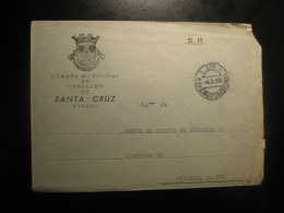 SANTA CRUZ (MADEIRA) 1960 To Figueira Da Foz S.R. Postage Paid Cancel Cover MADEIRA Portuguese Area Portugal - Madeira