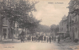 RIGNAC (Aveyron) - La Promenade - Ecrit 1919 (2 Scans) - Autres & Non Classés