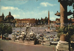 72403501 Roma Rom Piazza Del Popolo Volksplatz  - Autres & Non Classés
