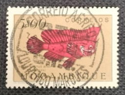 MOZPO0371UB5 - Fishes - 5$00 Beige Used Stamp - Mozambique - 1951 - Mozambique