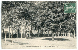 CPA 1909 * CRÉPY EN LAONNOIS  Le Champ De Mars ( Le Jeu De Paume ? ) Collection E.C. - Victor Gérard Dépositaire - Andere & Zonder Classificatie