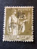 FRANCE Timbre 287 1f25 Olive, Oblitéré - Usados