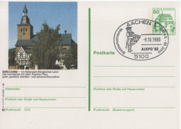 Germany Deutschland 1980 Lindlar, AIXPO' 80 Aachen - Cartes Postales - Oblitérées