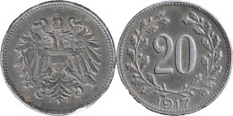 AUTRICHE - 1917 - 20 Heller - Karl I - 20-139 - Austria