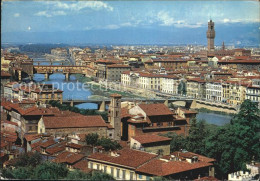 72403403 Firenze Florenz Panorama Dal Piazzale Michelangelo Arno Bruecken Palazz - Autres & Non Classés