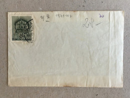 Hungary Magyarorszag Stationery 1941 - 1942 Stamp On Document 8 Forint Stamp - Storia Postale
