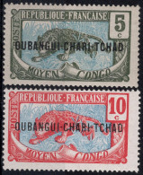 Oubangui Timbres-Poste N°4* & 5* Neufs Charnières TB Cote 2€50 - Nuevos