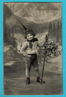 * Fantaisie - Fantasy - Fantasie (Bonne Année - Happy New Year) * (W R B. & Co Vienne - Serie 2835) Enfant, Child - Nieuwjaar