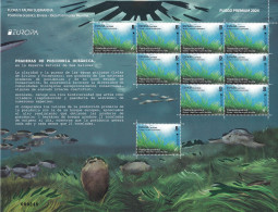 2024-ED. 5746 En PLIEGO PREMIUM -Europa. Flora Y Fauna Submarina. Posidonia Oceánica. - NUEVO - Unused Stamps