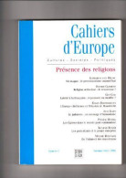 Rev Cahiers D'Europe - Autres & Non Classés
