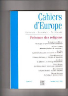 Rev Cahiers D'Europe - Other & Unclassified