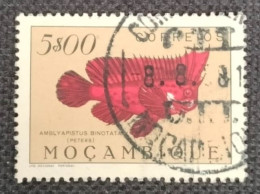 MOZPO0371UBB - Fishes - 5$00 Beige Used Stamp - Mozambique - 1951 - Mozambique