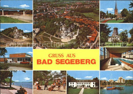 72403096 Bad Segeberg Schwimmbad Kirche Fliegeraufnahme Bad Segeberg - Bad Segeberg