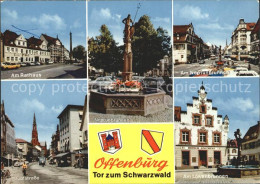 72403068 Offenburg Neptunbrunnen Rathaus Hauptstrasse Loewenbrunnen Offenburg - Offenburg