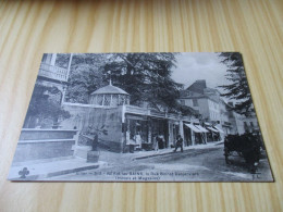 CPA Néris-les-Bains (03).La Rue Boirot-Desjerviers - Hôtels Et Magasins - Carte Animée. - Neris Les Bains