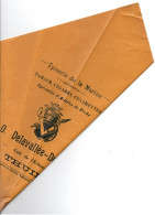 TABAC - THUIN (Belgique) Epicerie De La Marine - Sachet (Cornet) De Vente De Tabac Ou Autres En Vrac - Avant 1914 - - Dokumente