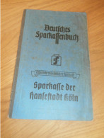 Altes Sparbuch Köln Kalk , 1946 - 1947 , Resi Butz Geb. Ludwig In Köln Kalk , Sparkasse , Bank !! - Historical Documents