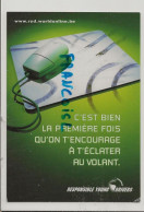 Carte Boomerang. Responsible Young Drivers. Social Actions. Souris D'ordinateur - Gesundheit