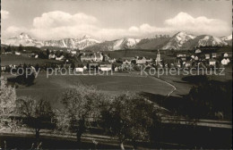 72402691 Scheidegg Allgaeu Mit Hoch-Ifen Und Widderstein Scheidegg - Autres & Non Classés