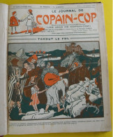 Le Journal De Copain-Cop  Recueil Reliure 1935-36. N° 1 à 20. Thézard Sim Capitaine Figue Jolinette - 1901-1940