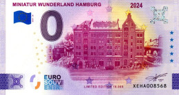 Billet Touristique - 0 Euro - Allemagne - Miniatur Wunderland Hamburg (2024-26) - Essais Privés / Non-officiels