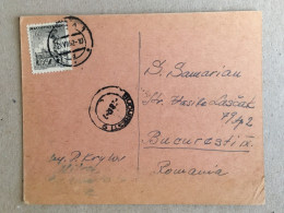 Ceska Republika Czechoslovakia Czech Republic - Bucuresti Sergiu Samarian Correspondence Chess 1962 Praha - Briefe U. Dokumente