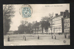 Nantes - Cours Saint-André (avec Timbre N° 111) - Nantes