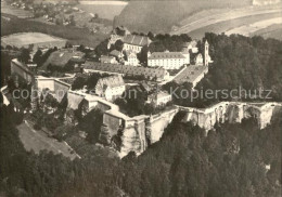 72402367 Koenigstein Saechsische Schweiz Festung Fliegeraufnahme Koenigstein - Königstein (Sächs. Schw.)