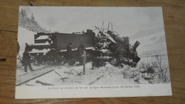 MORTEAU, Accident De Chemin De Fer Sur La Ligne MORTEAU LOCLE - 1907 .......... 240526-19653 - Autres & Non Classés