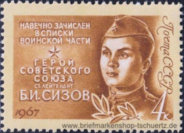 UDSSR 1967, Mi. 3322-23 ** - Unused Stamps