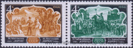 UDSSR 1966, Mi. 3277-78 ZD3 ** - Unused Stamps