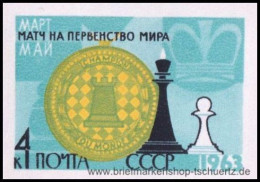 UDSSR 1963, Mi. 2763-65 B ** - Unused Stamps