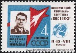 UDSSR 1962, Mi. 2634-36 A ** - Nuovi