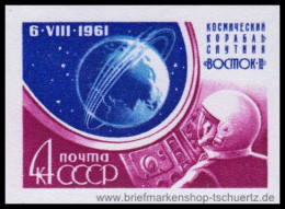 UDSSR 1961, Mi. 2521-22 B ** - Unused Stamps
