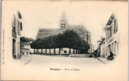 95 PRESLES - Place De L'église - Presles