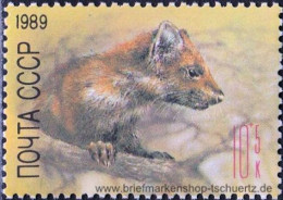 UDSSR 1989, Mi. 5935-39 ** - Ungebraucht