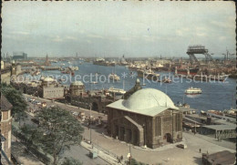 72402122 Hamburg Elbtunneleingang Und Sankt Pauli Landungsbruecken Hamburg - Andere & Zonder Classificatie