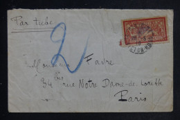 FRANCE - Enveloppe De Paris Pour Paris Par Pneumatique En 1918  - L 152782 - 1877-1920: Semi Modern Period