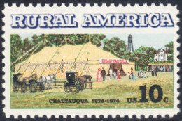 !a! USA Sc# 1505 MNH SINGLE (a2) - Chautauqua Tent - Ongebruikt