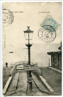 CPA Voyagé 1905 * LUC Sur MER La Passerelle - Luc Sur Mer